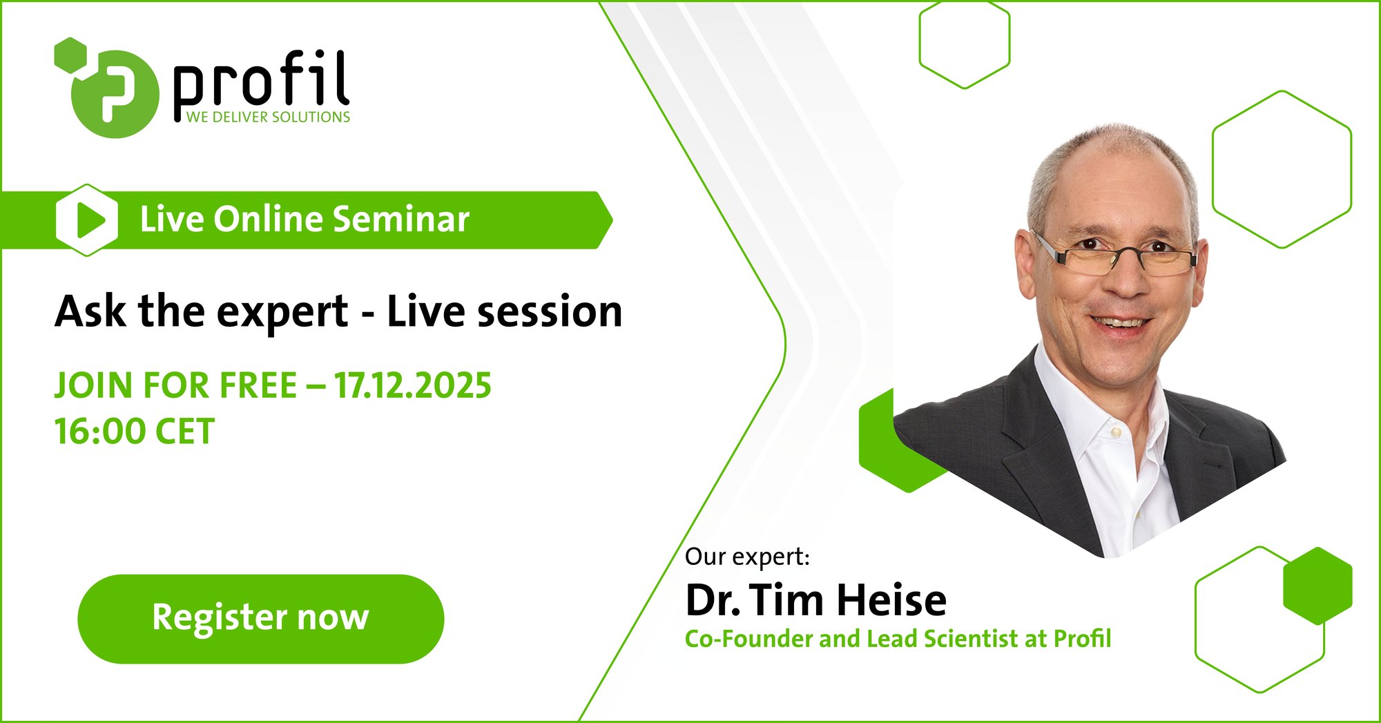 Ask the expert 17.12.2025 Ask the expert 17.12.2025